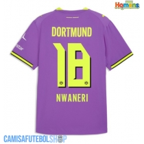 Camisa de time de futebol Borussia Dortmund Ethan Nwaneri #18 Replicas 3º Equipamento 2026-27 Manga Curta